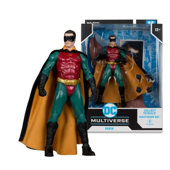 Robin DC Multiverse Figur von McFarlane Toys aus der Batman Forever Build-A-Figure (BAF) Nightmare Bat Wave Robin DC Multiverse Figur von McFarlane Toys aus der Batman Forever Build-A-Figure (BAF) Nightmare Bat Wave