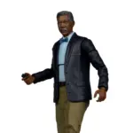 Tumbler mit Lucius Fox DC Multiverse Fahrzeug und Figur von McFarlane Toys aus Batman: The Dark Knight