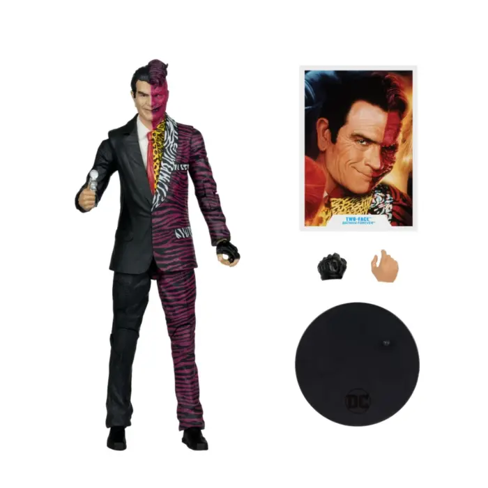 Two Face DC Multiverse Figur von McFarlane Toys aus der Batman Forever Build-A-Figure (BAF) Nightmare Bat Wave
