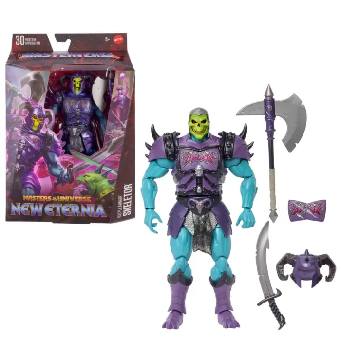 Battle Armor Skeletor Masters of the Universe Masterverse New Eternia Figur von Mattel Battle Armor Skeletor Masters of the Universe Masterverse New Eternia Figur von Mattel