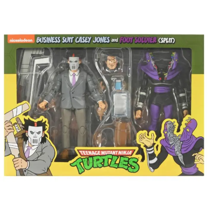 BUSINESS SUIT CASEY JONES & SPLIT FOOT SOLDIER (2-PACK) – Teenage Mutant Ninja Turtles (TMNT) – Cartoon – Bild 1