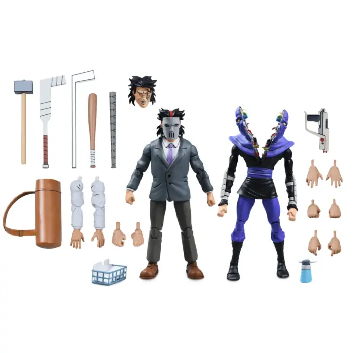 BUSINESS SUIT CASEY JONES & SPLIT FOOT SOLDIER (2-PACK) – Teenage Mutant Ninja Turtles (TMNT) – Cartoon – Bild 4