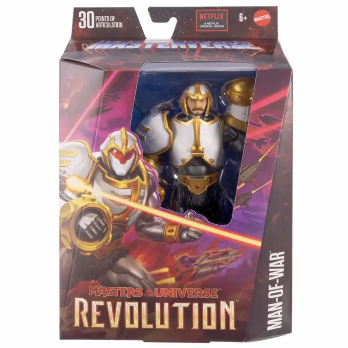 Man-Of-War Duncan Masters of the Universe Masterverse Revolution Figur von Mattel Man-Of-War Duncan Masters of the Universe Masterverse Revolution Figur von Mattel