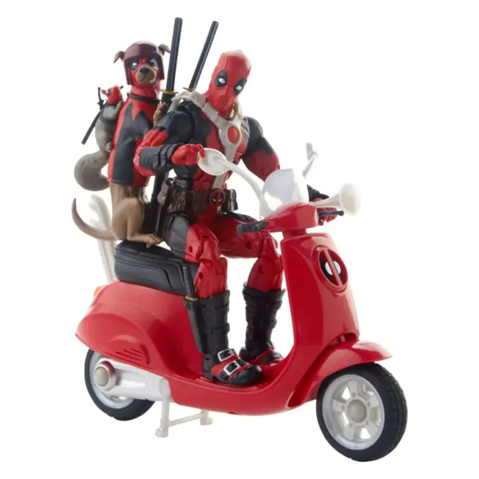 Deadpool mit Scooter Marvel Legends Series Figur und Fahrzeug von Hasbro aus Deadpool Corps Comics