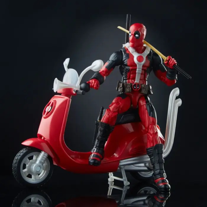 Deadpool mit Scooter Marvel Legends Series Figur und Fahrzeug von Hasbro aus Deadpool Corps Comics