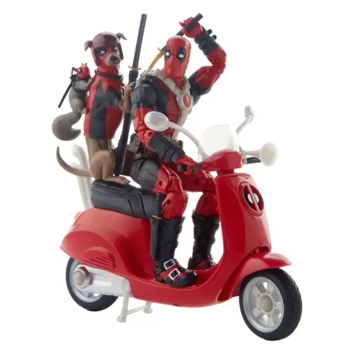 Deadpool mit Scooter Marvel Legends Series Figur und Fahrzeug von Hasbro aus Deadpool Corps Comics