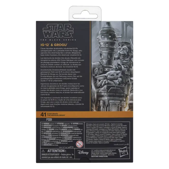 IG-12 und Grogu 2-Pack Star Wars Black Series Figuren (41) von Hasbro aus Star Wars: The Mandalorian