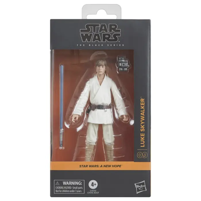 Luke Skywalker Star Wars Black Series Figur (09) von Hasbro aus Star Wars: A New Hope Luke Skywalker Star Wars Black Series Figur (09) von Hasbro aus Star Wars: A New Hope
