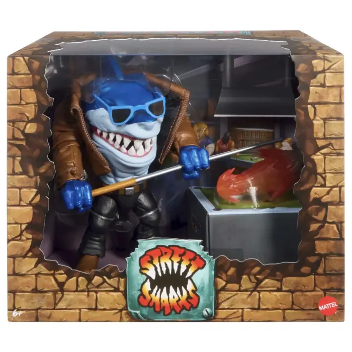 Ripster A Shark Among Us Street Sharks Mattel Creations Exclusive Figur von der San Diego Comic Con (SDCC) 2024