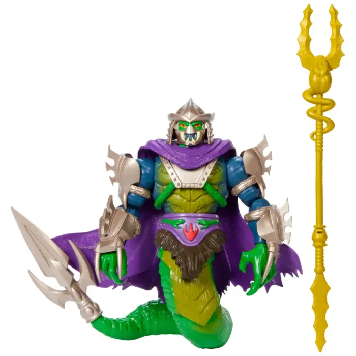 Shredder Turtles of Grayskull Figur Crossover mit den Masters of the Universe Origins und Teenage Mutant Ninja Turtles Figuren von Mattel Shredder Turtles of Grayskull Figur Crossover mit den Masters of the Universe Origins und Teenage Mutant Ninja Turtles Figuren von Mattel