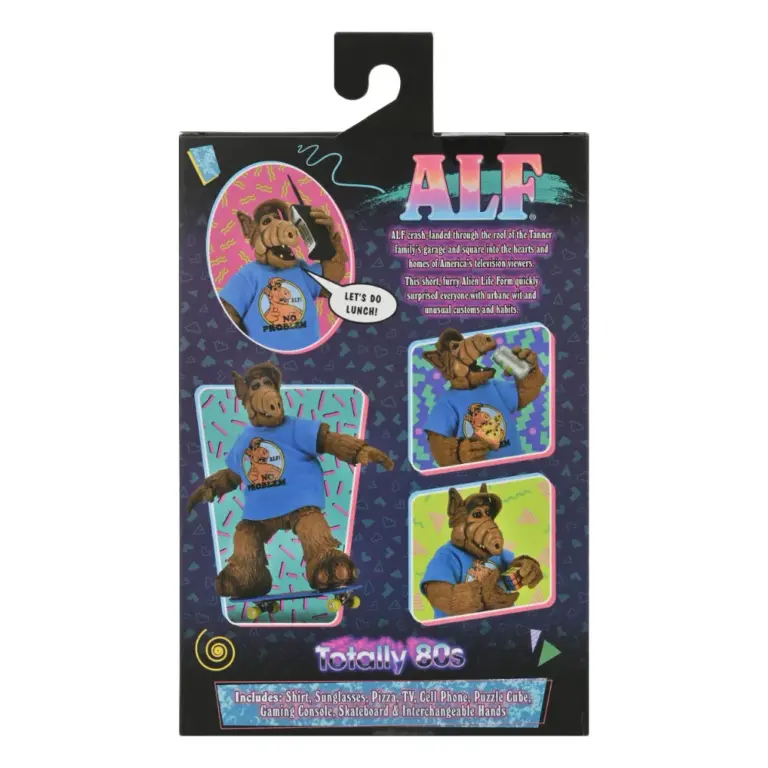 ALF Totally 80´s Ultimate Figur von NECA im vollen 80er Look