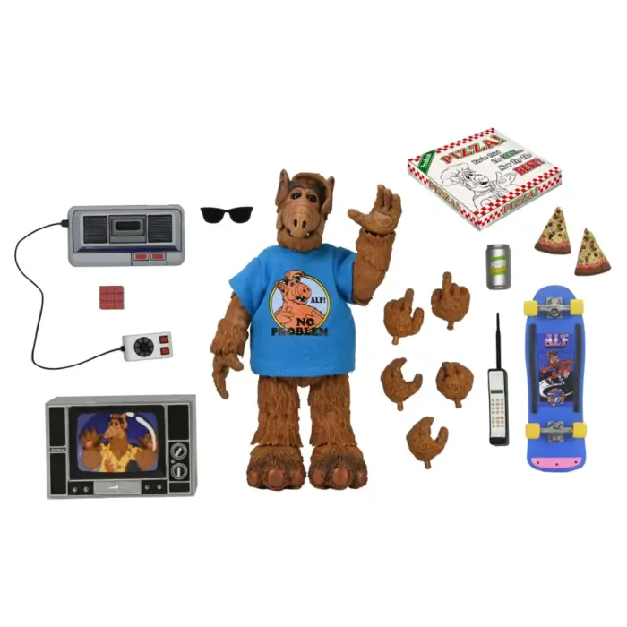 ALF Totally 80´s Ultimate Figur von NECA im vollen 80er Look ALF Totally 80´s Ultimate Figur von NECA im vollen 80er Look