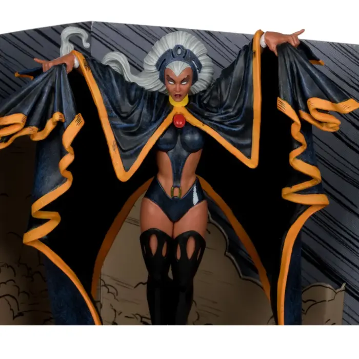 Storm McFarlane Toys Comic Collectible Statue mit Diorama aus Marvel Tales featuring Spider-Man and The X-Men #236