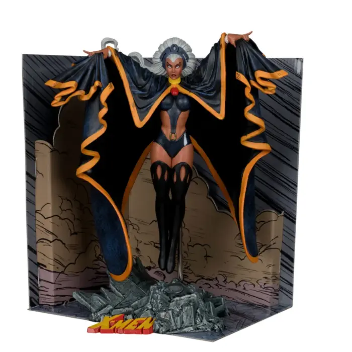 Storm McFarlane Toys Comic Collectible Statue mit Diorama aus Marvel Tales featuring Spider-Man and The X-Men #236