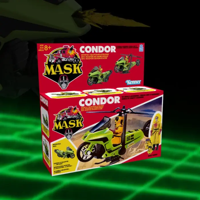 Condor MASK Fahrzeug und Figur von The Loyal Subjects
