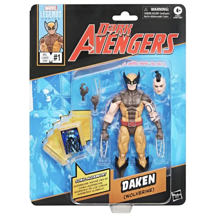 Daken (Wolverine) Marvel Legends Series Actionfigur von Hasbro aus dem Dark Avengers Comic #1