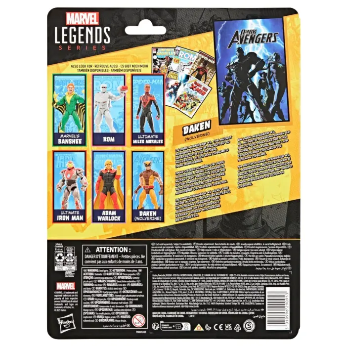 Daken (Wolverine) Marvel Legends Series Actionfigur von Hasbro aus dem Dark Avengers Comic #1