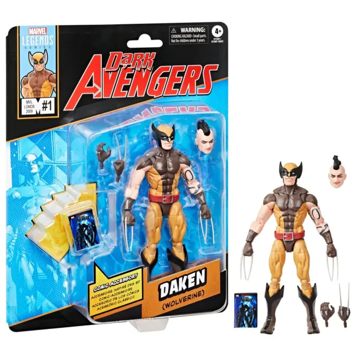 Daken (Wolverine) Marvel Legends Series Actionfigur von Hasbro aus dem Dark Avengers Comic #1