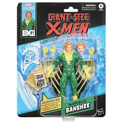 Marvels Banshee Marvel Legends Series Actionfigur von Hasbro aus dem Giant-Size X-Men Comic #1
