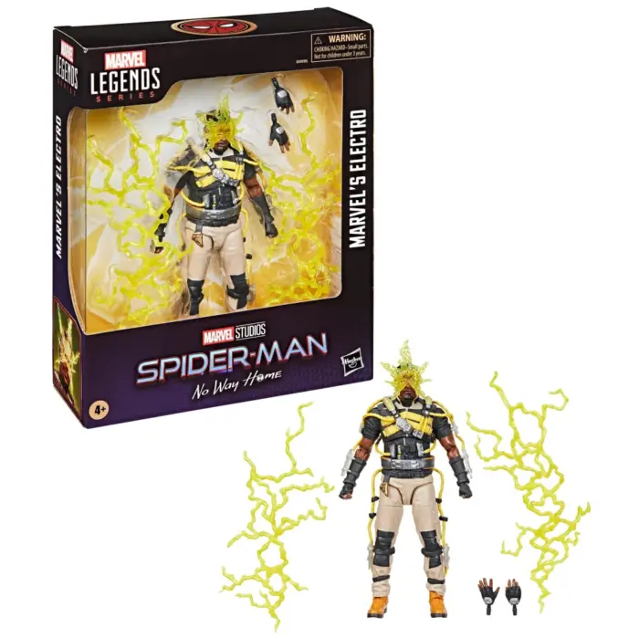Marvel´s Electro Marvel Legends Series Actionfigur von Hasbro aus Spider-Man No Way Home