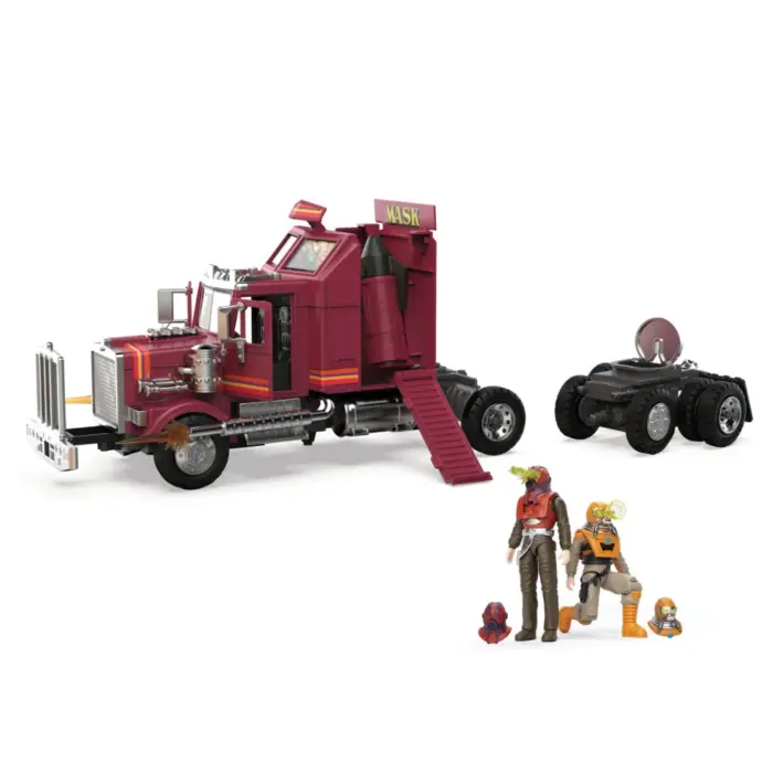 Mobile Defense Unit MASK Fahrzeug und Figur von The Loyal Subjects
