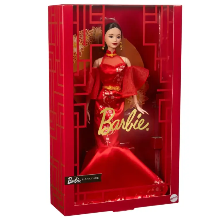 Barbie Lunar New Year Puppe aus der Barbie Signature-Kollektion von Mattel