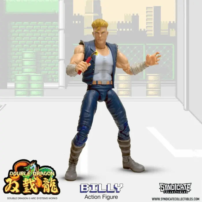 Billy Double Dragon Deluxe Figur von Syndicate Collectibles