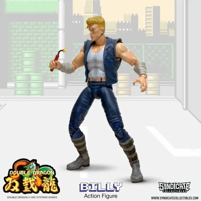 Billy Double Dragon Deluxe Figur von Syndicate Collectibles