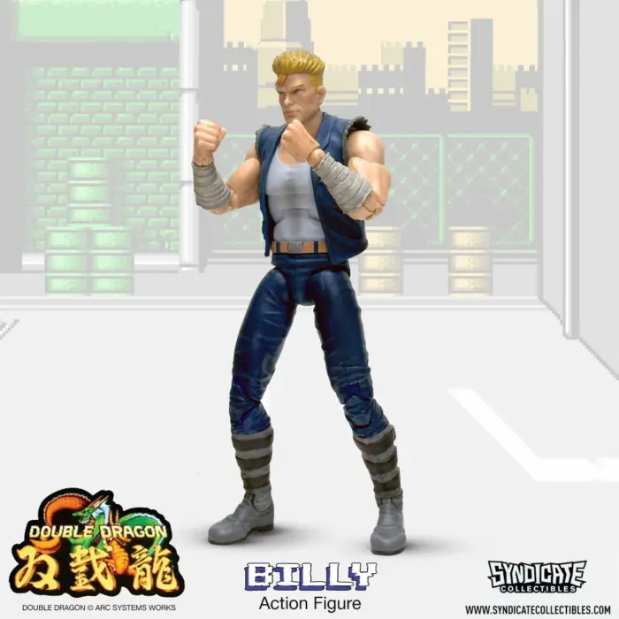 Billy Double Dragon Deluxe Figur von Syndicate Collectibles