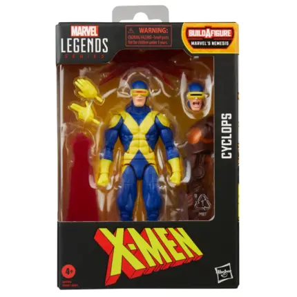 Cyclops Marvel Legends Series Actionfigur von Hasbro Build-A-Figure Nemesis inspiriert aus den Marvel X-Men Comics