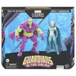 Drax the Destroyer und Marvel's Moondragon Marvel Legends Series Actionfiguren 2-Pack von Hasbro inspiriert aus den Guardian of the Galaxy Comics