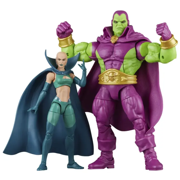 Drax the Destroyer und Marvel's Moondragon Marvel Legends Series Actionfiguren 2-Pack von Hasbro inspiriert aus den Guardian of the Galaxy Comics