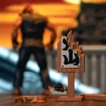 Evil Ryu Ultra Street Fighter II The Final Challengers SDCC 2023 Exclusive Figur von Jada Toys