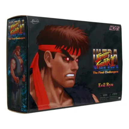 Evil Ryu Ultra Street Fighter II The Final Challengers SDCC 2023 Exclusive Figur von Jada Toys