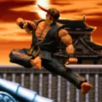 Evil Ryu Ultra Street Fighter II The Final Challengers SDCC 2023 Exclusive Figur von Jada Toys