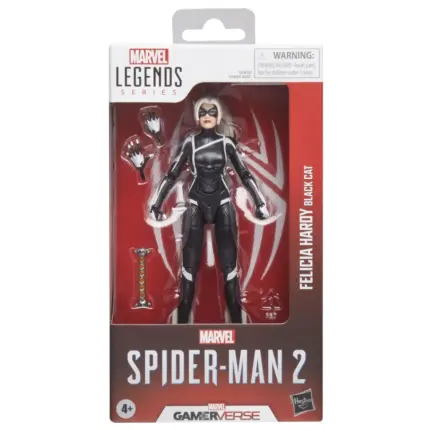 Felicia Hardy (Black Cat) Marvel Legends Series Gamerverse Figur von Hasbro aus dem Video-Game Spider-Man 2