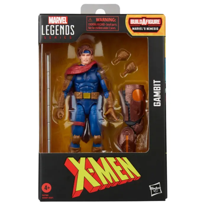 Gambit Marvel Legends Series Actionfigur von Hasbro Build-A-Figure Nemesis inspiriert aus den Marvel X-Men Comics