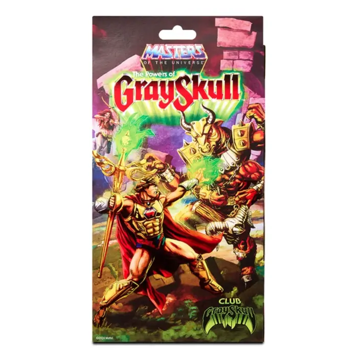 Hero aus der Masters of the Universe Origins The Power of Grayskull Line als erste Mattel Creations Grayskull Club Exclusive Figur