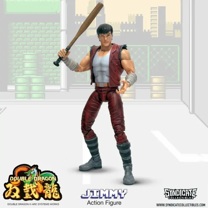 Jimmy Double Dragon Figur von Syndicate Collectibles Jimmy Double Dragon Figur von Syndicate Collectibles