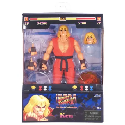 Ken Street Fighter II The Final Challengers Figur von Jada Toys