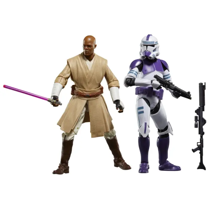 MACE WINDU & 187th LEGION CLONE TROOPER – Star Wars Black Series 2-Pack – Clones of the Republic – Bild 4