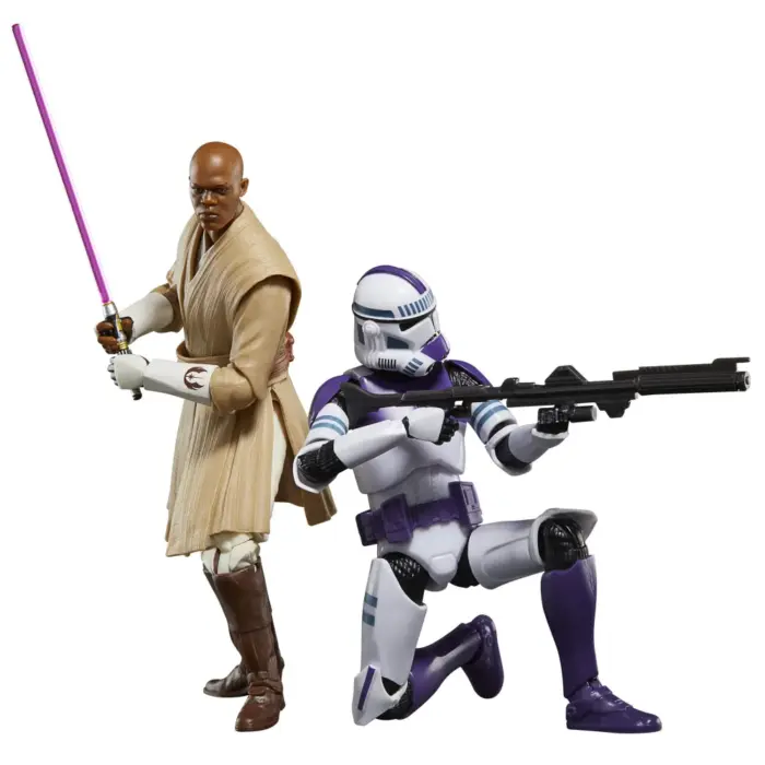 MACE WINDU & 187th LEGION CLONE TROOPER – Star Wars Black Series 2-Pack – Clones of the Republic – Bild 5