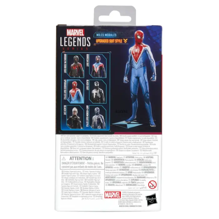 Miles Morales (Upgraded Suit Style) Marvel Legends Series Gamerverse Figur von Hasbro aus dem Video-Game Spider-Man 2