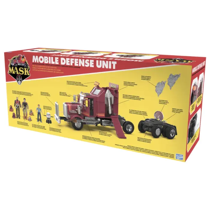 Mobile Defense Unit MASK Limited Edition SDCC 2025 Exclusive Fahrzeug und Figur von The Loyal Subjects