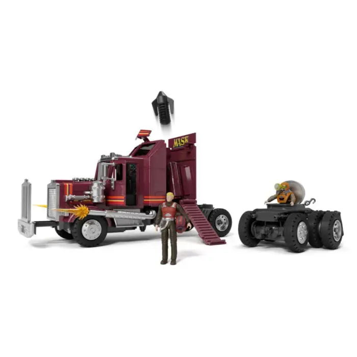 Mobile Defense Unit MASK Fahrzeug und Figur von The Loyal Subjects