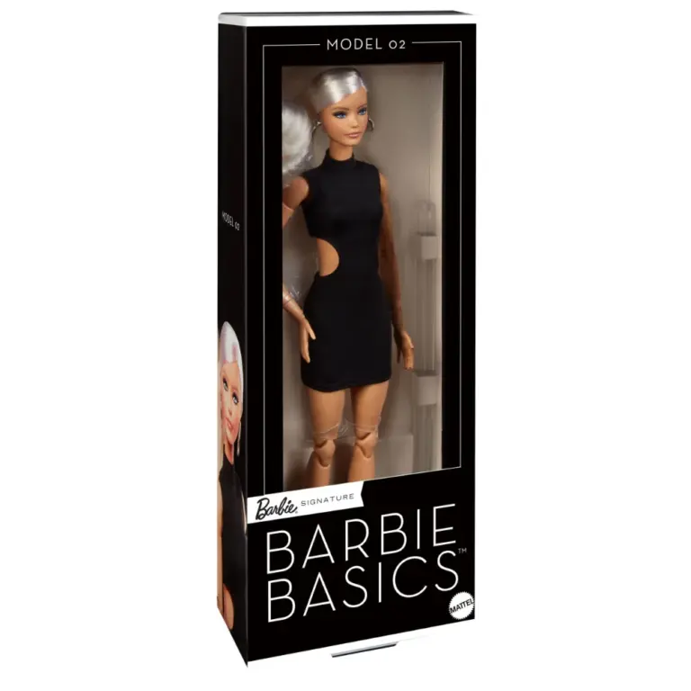 Model 2 Barbie Basics Puppe (blond) aus der Barbie Signature-Kollektion von Mattel