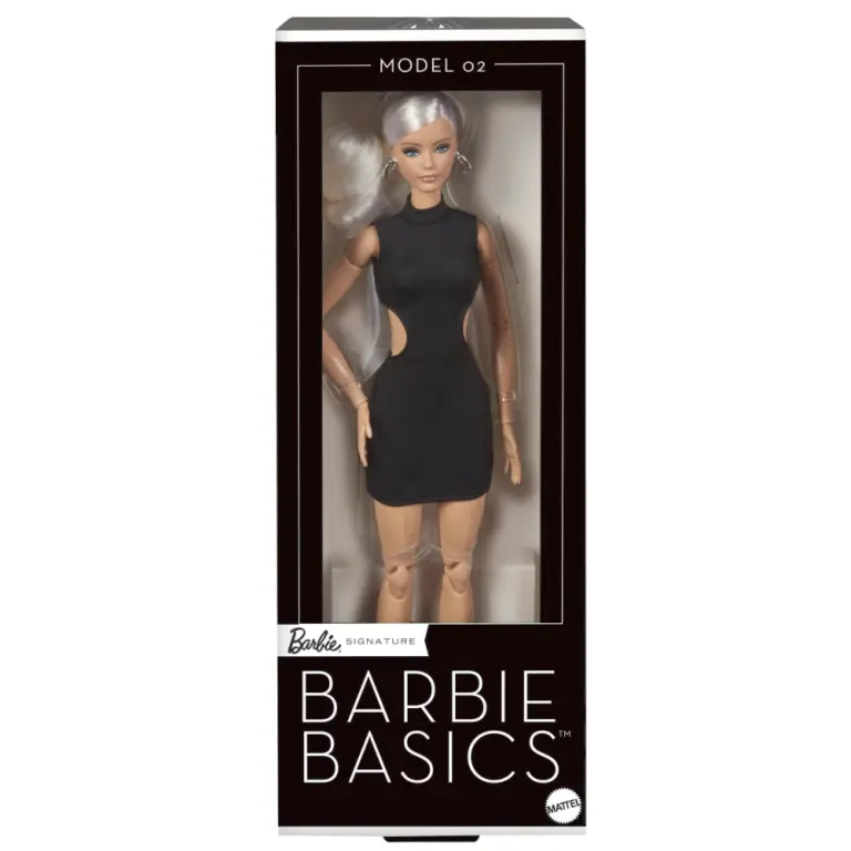 Model 2 Barbie Basics Puppe (blond) aus der Barbie Signature-Kollektion von Mattel