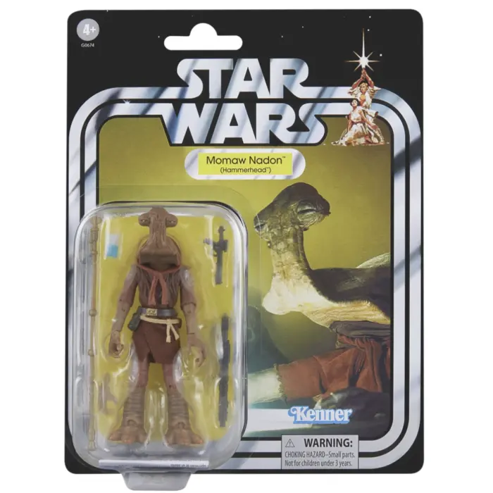 Momaw Nadon (Hammerhead) Star Wars Vintage Collection Figur (VC362) von Hasbro aus Episode 4 Star Wars: A New Hope Momaw Nadon (Hammerhead) Star Wars Vintage Collection Figur (VC362) von Hasbro aus Episode 4 Star Wars: A New Hope