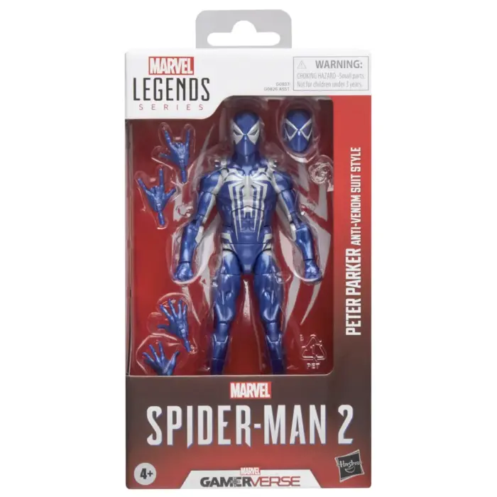 Peter Parker (Anti-Venom Suit Style) Marvel Legends Series Gamerverse Figur von Hasbro aus dem Video-Game Spider-Man 2