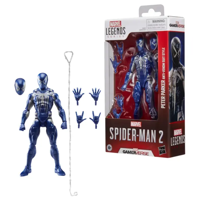 Peter Parker (Anti-Venom Suit Style) Marvel Legends Series Gamerverse Figur von Hasbro aus dem Video-Game Spider-Man 2